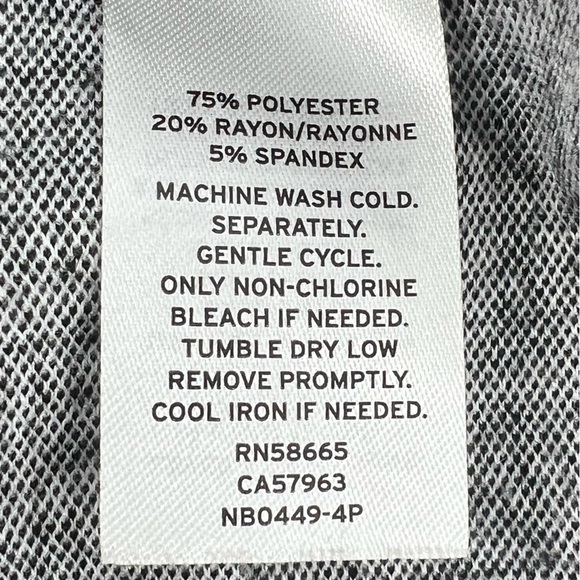 14th & Union Checkered Pencil Knee Length Skirt Size XS Petite Women's - Picture 5 of 5